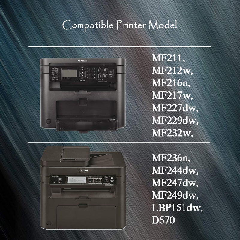 TG Imaging Compatible CRG137 Toner Cartridge Replacement for Canon 137 CRG-137 for MF247dw LBP151dw MF212w MF216n MF217w MF227dw MF229dw MF232w MF236n MF244dw MF249dw Printers (4 Pack) - Image 2
